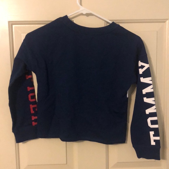 Tommy Hilfger long sleeve low cropped shirt - Picture 3 of 3